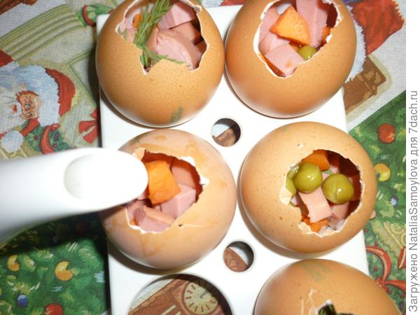 Заливаем бульон