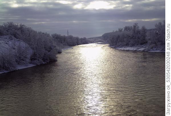 зима на даче