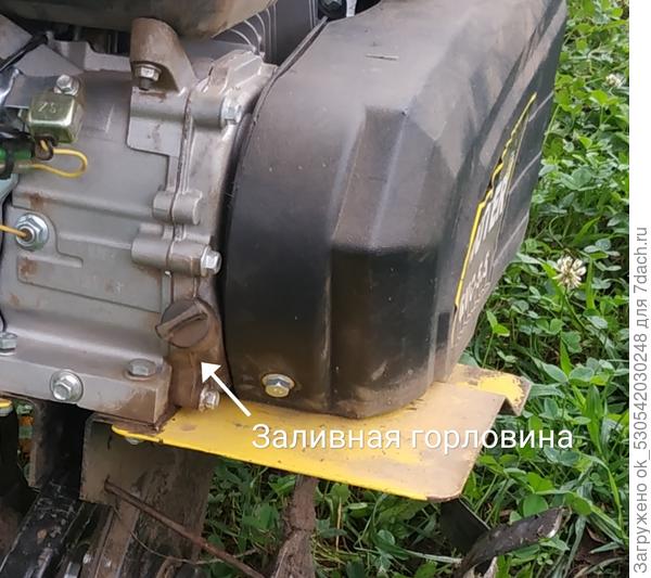 Заливная горловина для масла