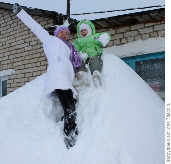 на вершине