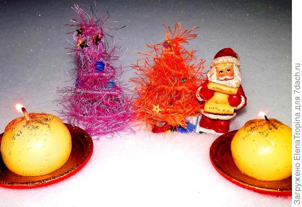 Дочины ёлочки .