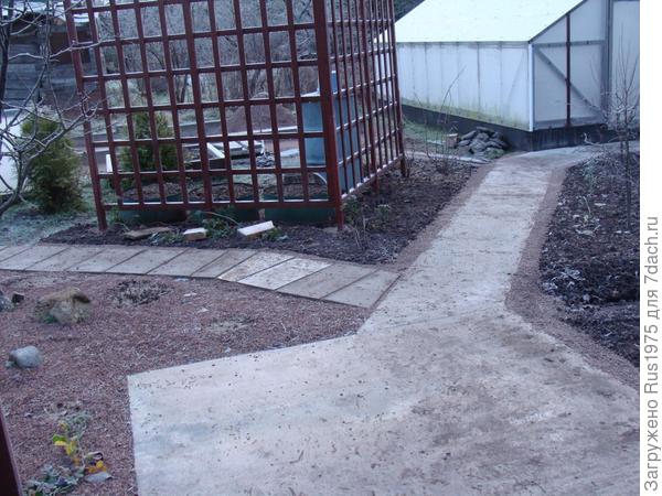 шпалеры,дорожки