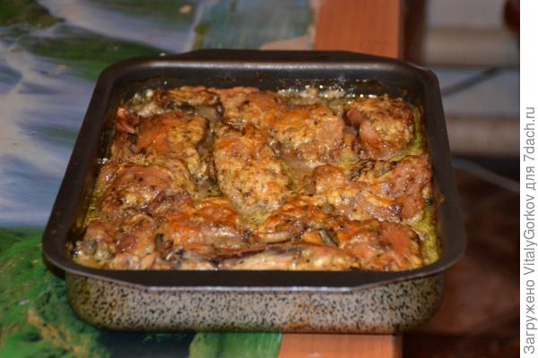 Курочка запеченная в духовке