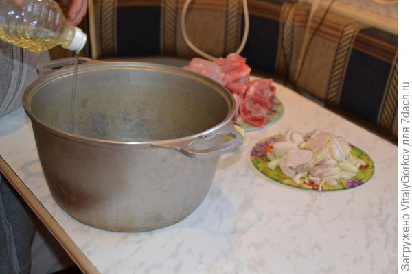 Подготавливаем к жарке