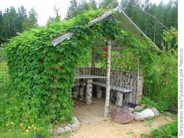 Бюджетная беседка.