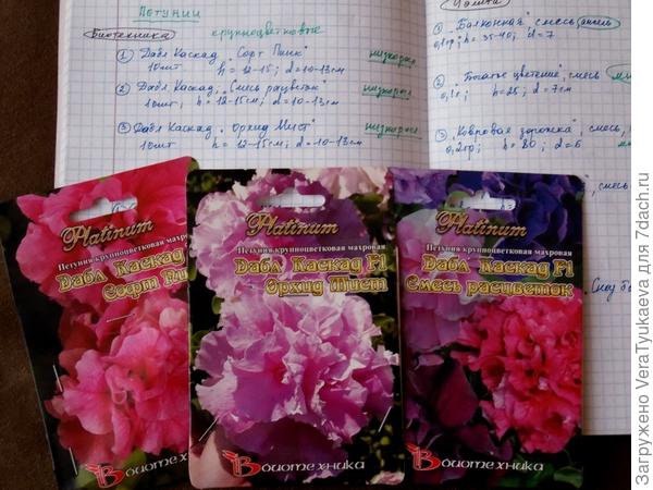 Купила семена петуний от Биотехники, тогда еще не знала, что меня выберут для тестирования.