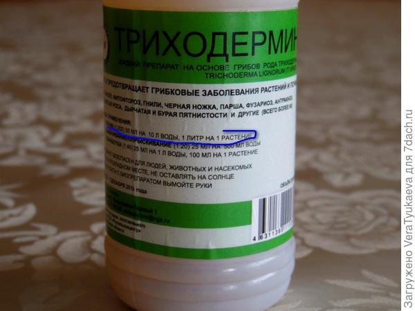 Триходермин, жидкая форма.