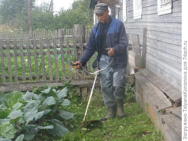 Тример, очень нужная вещь на даче!!!! После его использования  появляется красота. Он скосит даже высокую траву и траву в трудно доступных местах! Советую всем. НЕ ПОЖАЛЕЙТЕ ДЕНЕГ!!!!