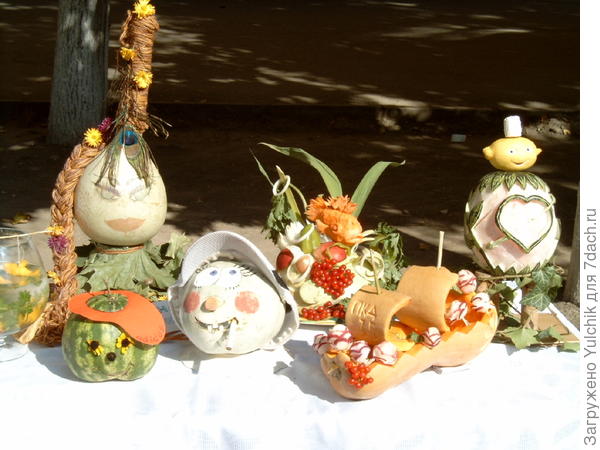 поделка из тыквы