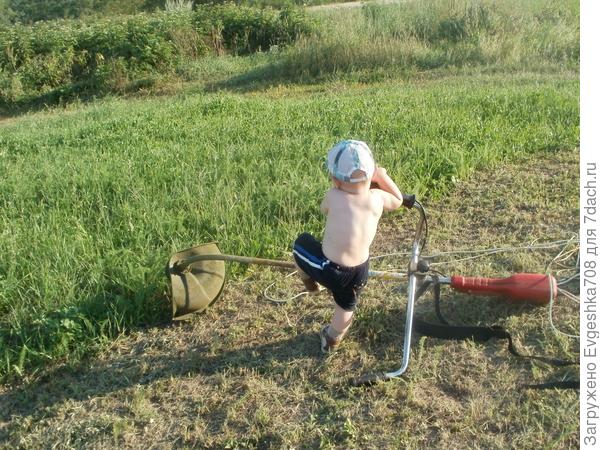 Алёшка и дача))))