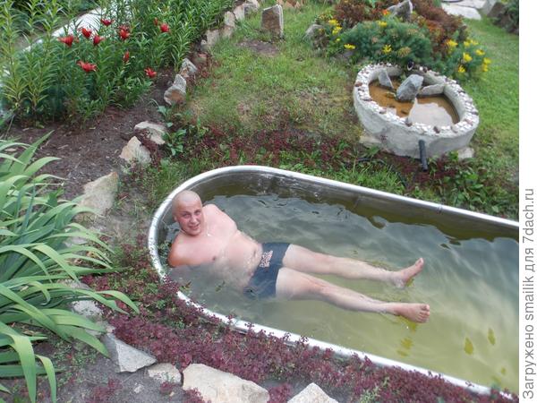 бассейн на даче