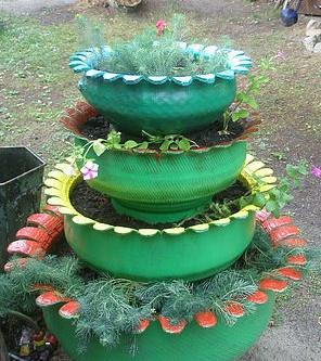 шикарная клумба