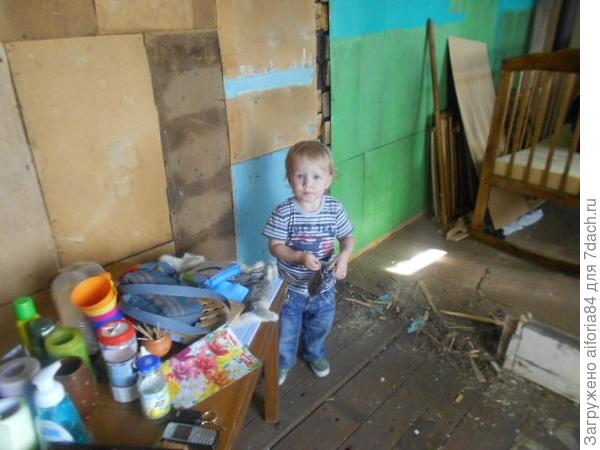 На даче надо не только отдыхать!!!