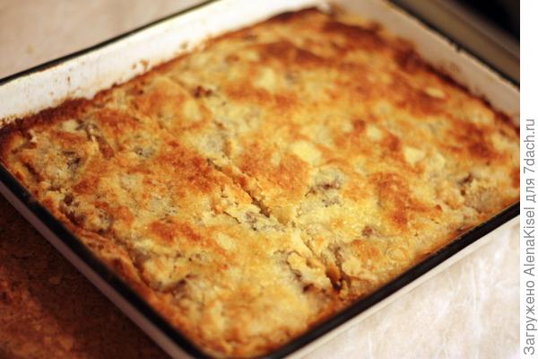 Вишневый пирог с хрустящей корочкой из кукурузных хлопьев и Яблочный пирог из сухого теста.