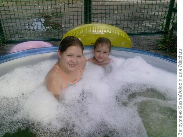 на даче у любимого дедушки