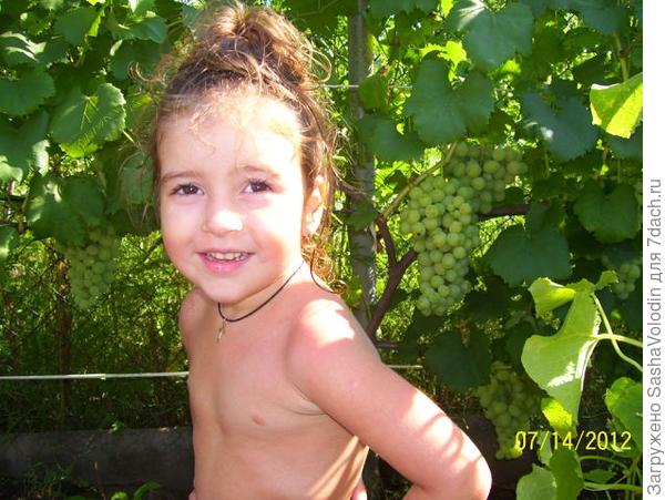 на даче у любимого дедушки