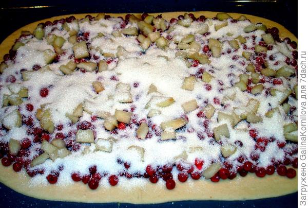 Пирог с калиной - подробный рецепт с фотографиями