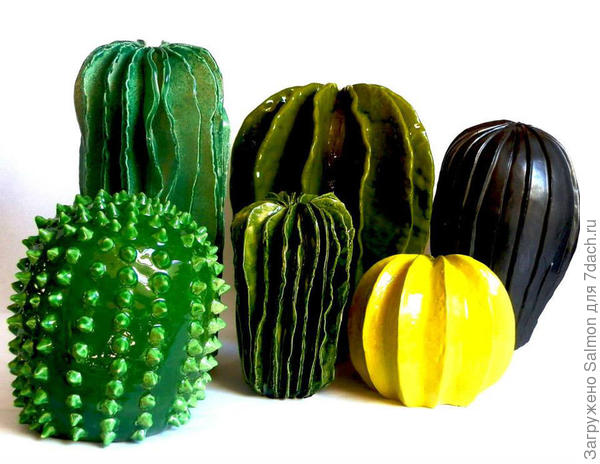 Керамические кактусы