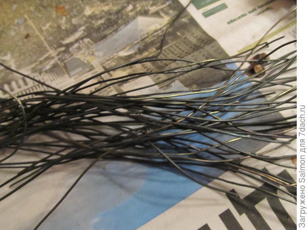 Отрезки проволоки