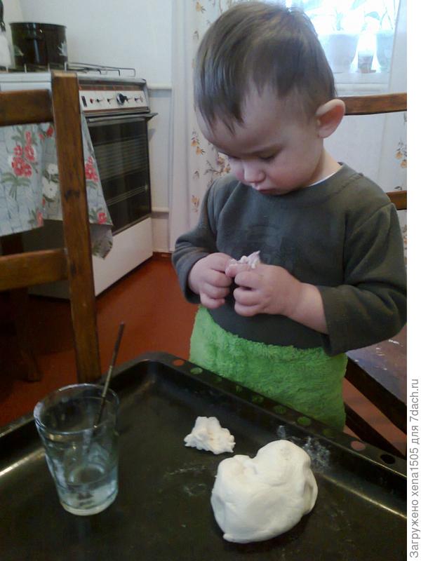 готовим соленое тесто