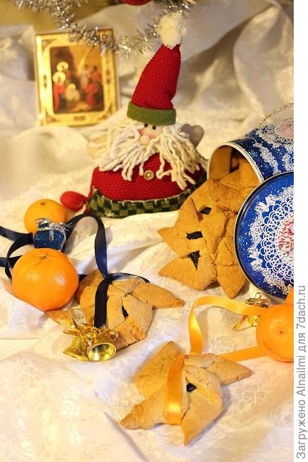 новогоднее печенье