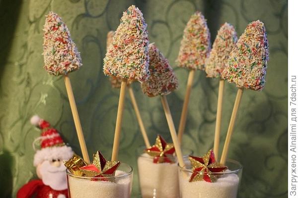 ёлочки на палочке