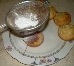 Кленовые кексы с яблоками