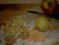 Кленовые кексы с яблоками