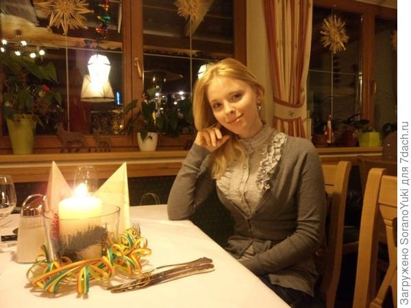 в ресторане Новогодняя Ночь