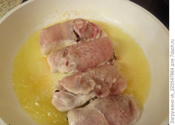 жарка рулетиков