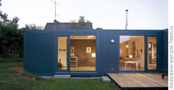 Дом из транспортных контейнеров