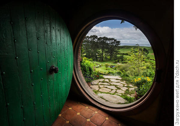 Новозеландские землянки