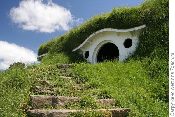 Новозеландские землянки