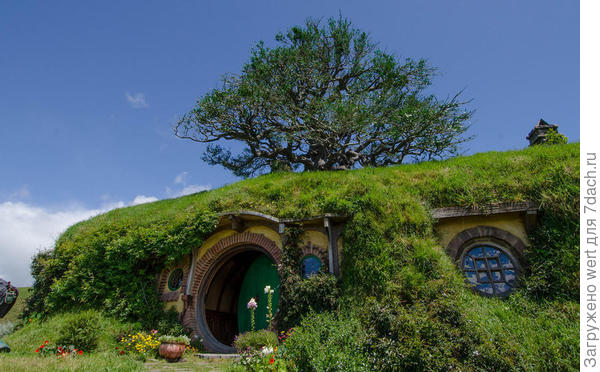 Новозеландские землянки