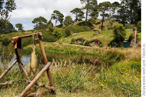 Новозеландские землянки