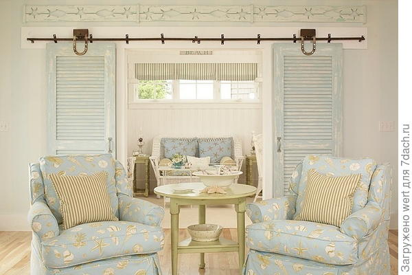 Декор дома в пляжном стиле