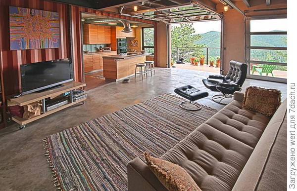 Дом из транспортных контейнеров