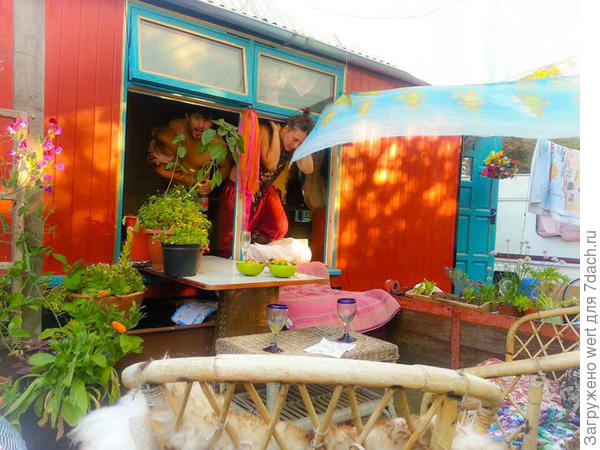 Райский дачный уголок