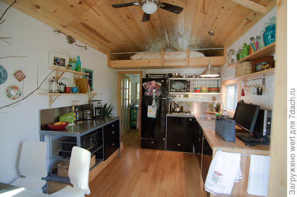 Кухня. Фото с сайта tinyhousetalk.com