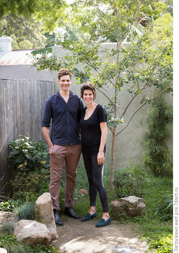 Задний дворик на 20 квадратных метрах