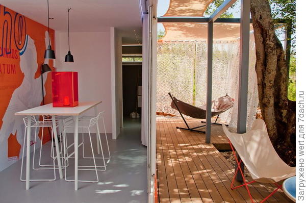 Домик из контейнера