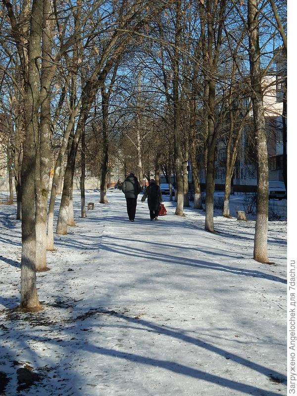 апрельский снег