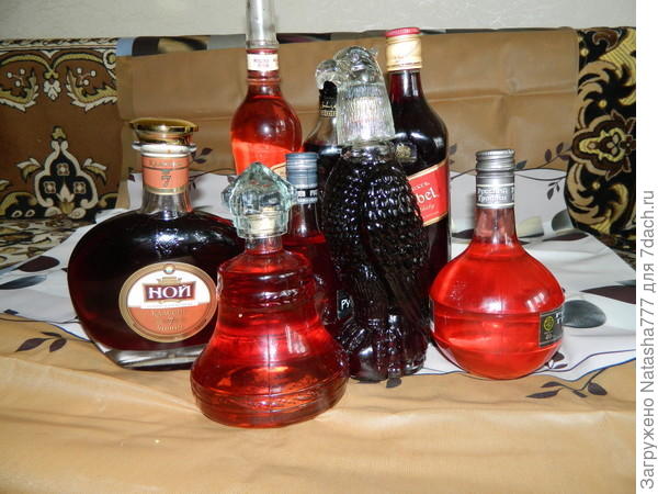 Разные наливочки