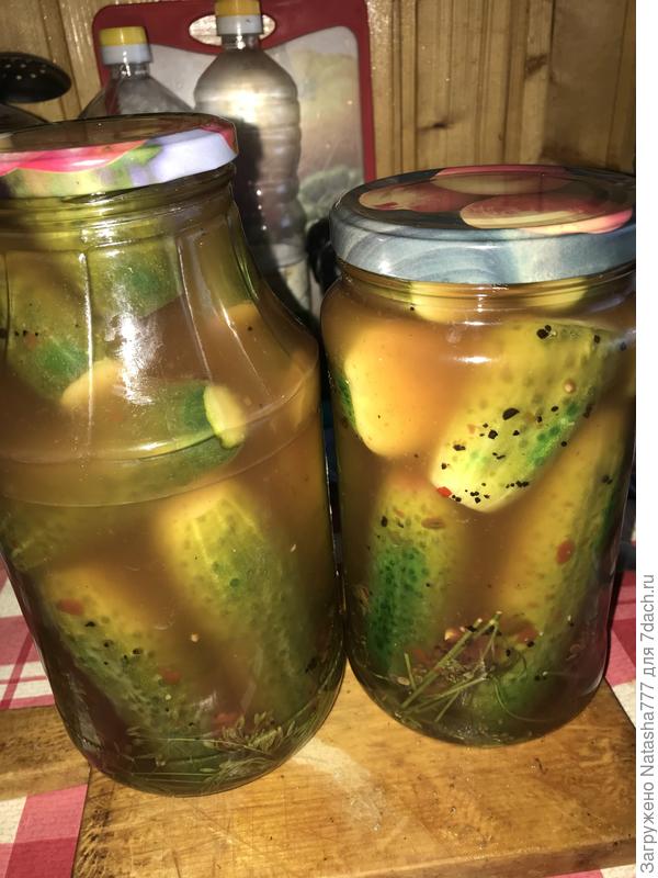 Огурцы в кетчупе