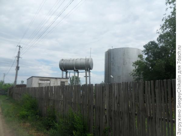 цистерны с водой