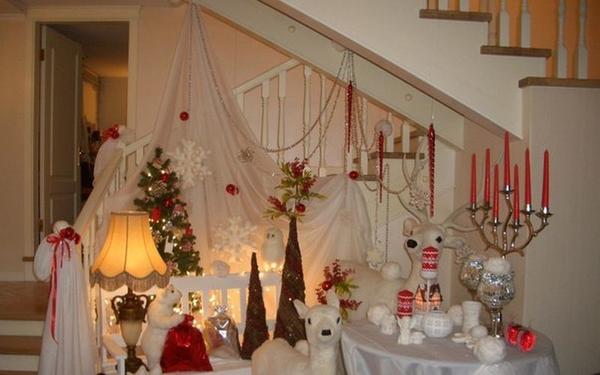 Новогоднее оформление моей дачи