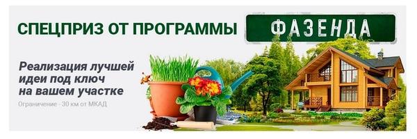 Спецприз от программы Фазенда