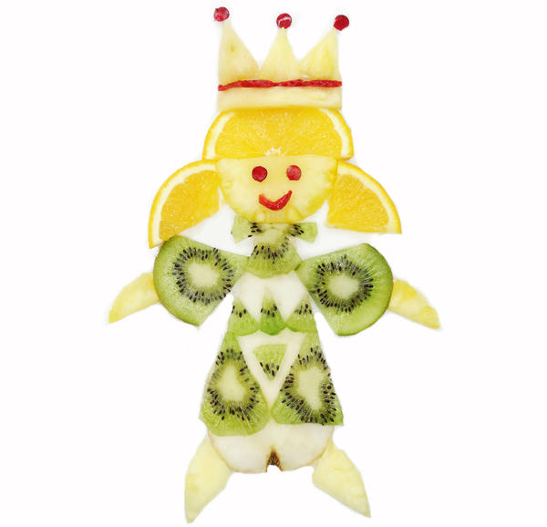 Мордашка у девочки-принцессы милая))