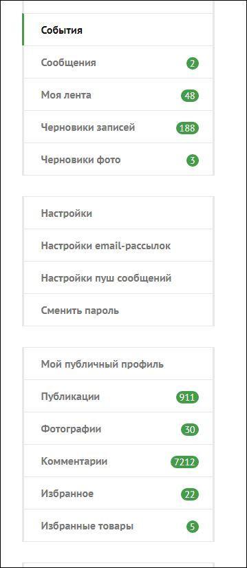 Второй. Посмотри на левый список. Найди глазами &amp;quot;Мой публичный профиль&amp;quot; и нажми на это название. И ты попадешь в привычный глазу профиль, где внизу под картинкой твоей дачи есть зеленая кнопочка &amp;quot;Смотреть журнал&amp;quot;