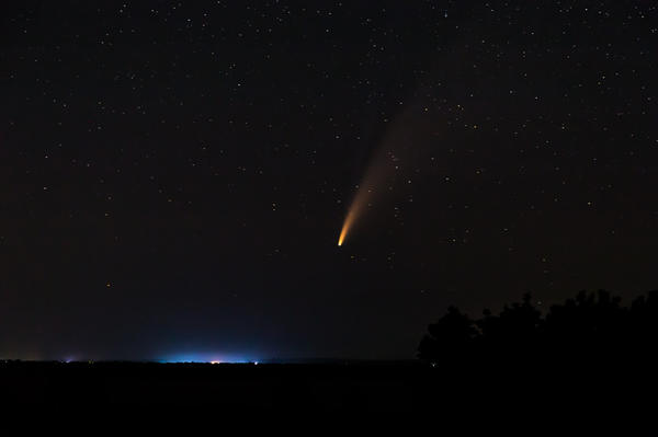 Комета C/2020 F3 NEOWISE                                            
Автор фото Мария Левыкина, сайт novostipmr.com